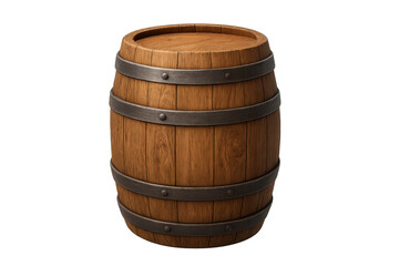 Wooden barrel for storing wine or whiskey