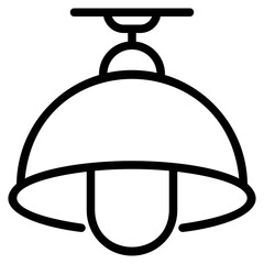 Ceiling light icon