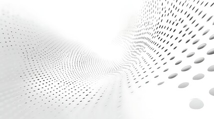 Abstract White Background with Diminishing Elliptical Patterns and Bright Center, Clean and Modern