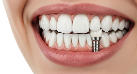 Dental Implant Procedure For Missing Teeth Replacement And Smile Restoration