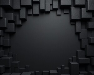 Cubes geometric pattern background abstract 