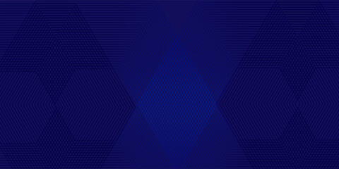 Obraz premium Abstract Hexagon Blue Tech Finance Fintech Background Abstract Pixel Pattern.