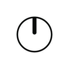 Architectural north arrow compass outline vector sign template