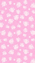 aesthetic pink cute wallpaper background illustration