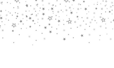 gold stars confetti, Falling magic glitter confetti, golden dust. Modern Design elements or decoration, PNG	