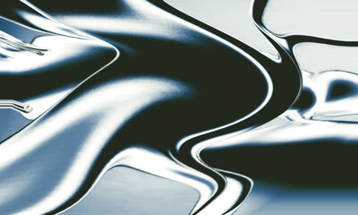 abstract background with blue waves