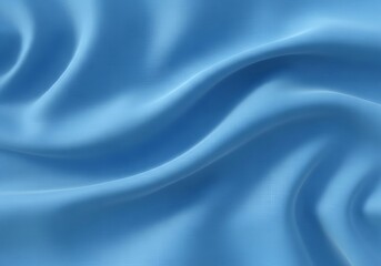 Obraz premium Smooth Light Blue Fabric Texture.