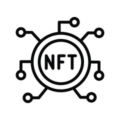Token  line icon , vector, pixel perfect, illustrator file 
