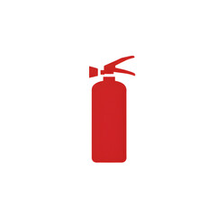Red Fire Extinguisher Vector Icon