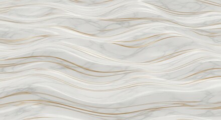Abstract Marble Texture with Wavy Lines and Subtle Color Variations.