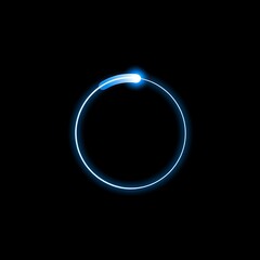 Abstract Circular Loading Animation.
