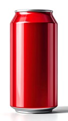 Red soda can