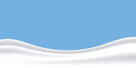 Pure milk waves are elements of product design, advertising, and promotion. Yogurt water, milk ice cream
