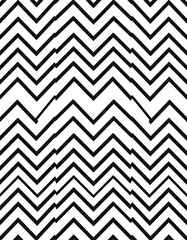 Black and white zig-zag pattern