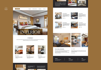 Interior News Letter Template