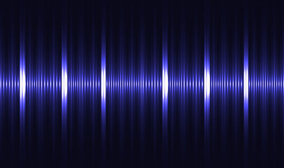 Wave Interference Pattern – Abstract Physics Superposition Art. abstract blue background with lines