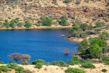 Lac en Namibie