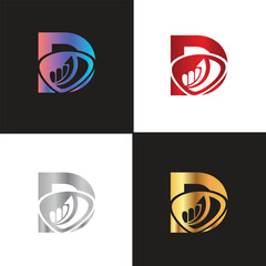 Letter D logo, D logo, Business logo, modern, minimal logo, design, colourful, icon, shape, symbol, brand, business identity, elegant, luxury, logotype, branding, custom, abstract