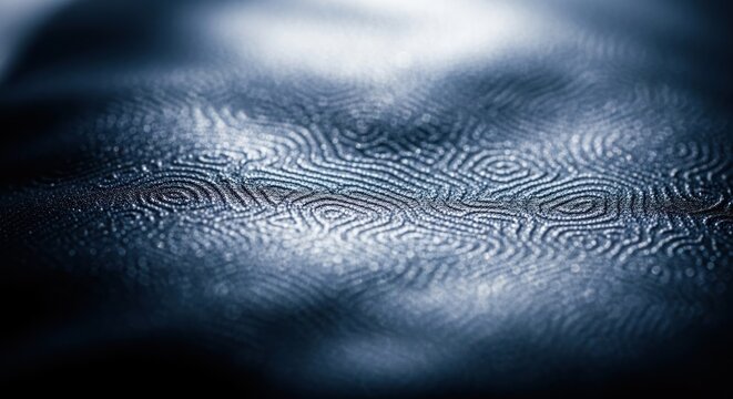 Intricate damascus steel pattern displaying a mesmerizing topographic texture  a unique visual