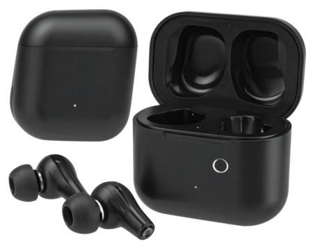 camera lens on white