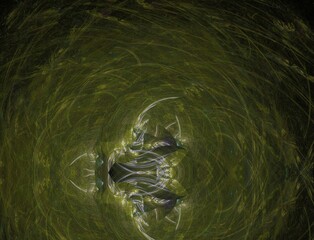 Imaginatory fractal abstract background Image