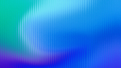 Abstract gradient background with vertical textured lines in shades of blue green and purple