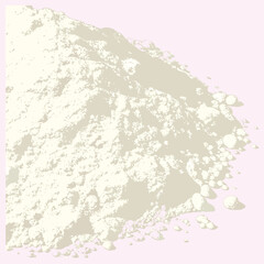 Fototapeta premium White Sand Grunge Background Texture Design