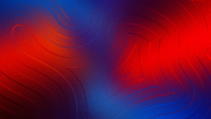 Abstract textured background with vibrant contrasting deep blue and fiery red hues creating a dynamic energetic feel
