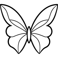 Obraz premium butterfly tattoo vector