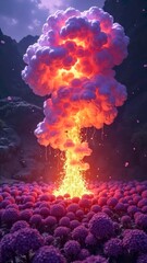 Artistic natural element creative image