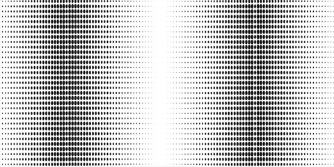 Abstract halftone dotted background. Monochrome pattern with dot and circles.  Vector modern futuristic texture for posters, sites, business cards, cover postcards, interior design, labels, stickers.