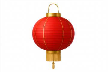 Red chinese lantern for lunar new year celebration