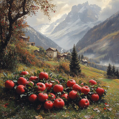 autumn in the mountains