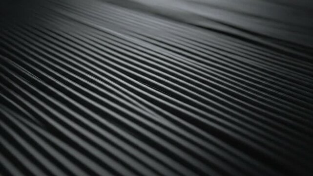 Monochromatic Texture with Dynamic Black Parallel Lines Abstract Elegant Motion Background Industrial Aesthetic with Smooth Gradient and Subtle Reflections for Corporate Promotion Material