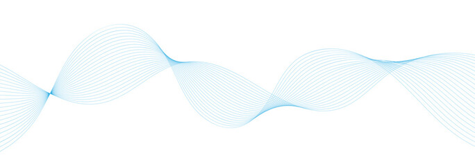 Abstract wavy blue blend technology liens.