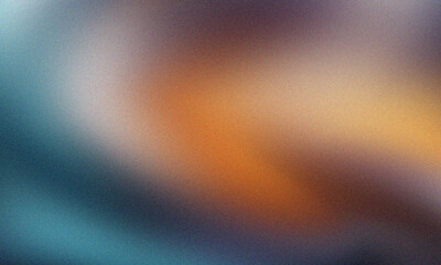 An abstract grainy background with a blend of warm and cool tones, featuring orange, brown, blue, and white hues creating a textured and visually interesting design