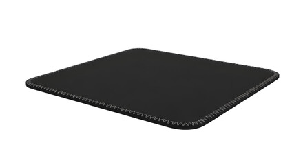 Alas Mousepad Hitam Dengan Jahitan Zigzag