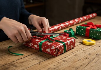 Festive Gift Wrapping Crafting a Beautiful Present for the Holidays