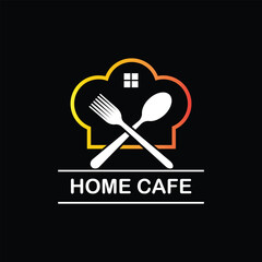 Home Cafe Logo Stock Vectors and Vector Art.