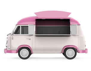 Food Truck Isolated