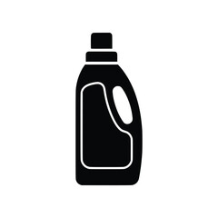 Laundry Detergent Bottle Solid Glyph Icon