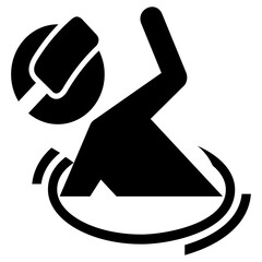 Metaverse technology concept. With VR virtual reality glasses on a black and white background.