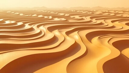 Desert landscape art patterns