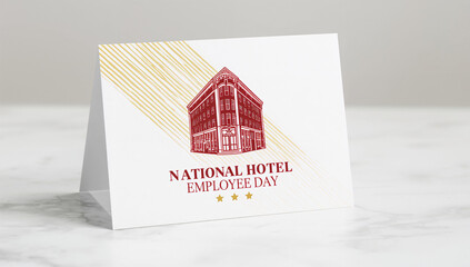 Hotel Building Graphic Card image