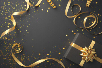 new year background with stars