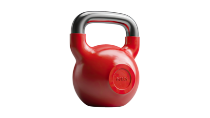 adjustable kettlebell isolated on white background