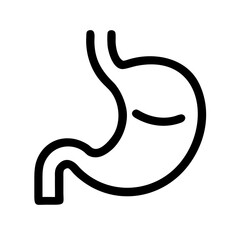 Illustration of a human stomach for medical use