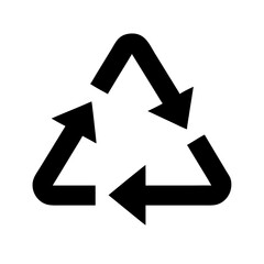Recycle symbol representing environmental conservation