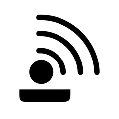 Wifi signal, a symbol of connectivity and access