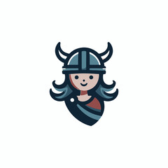 Viking Girl Logo